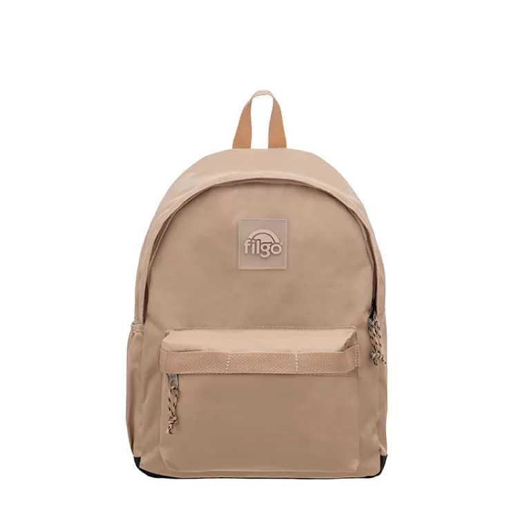 Mochila Escolar Filgo 2026 Keyway 17" Beige Art.MO26-KWAY-016